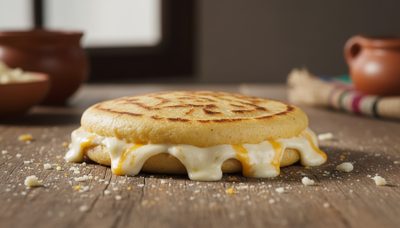Arepa Con Queso